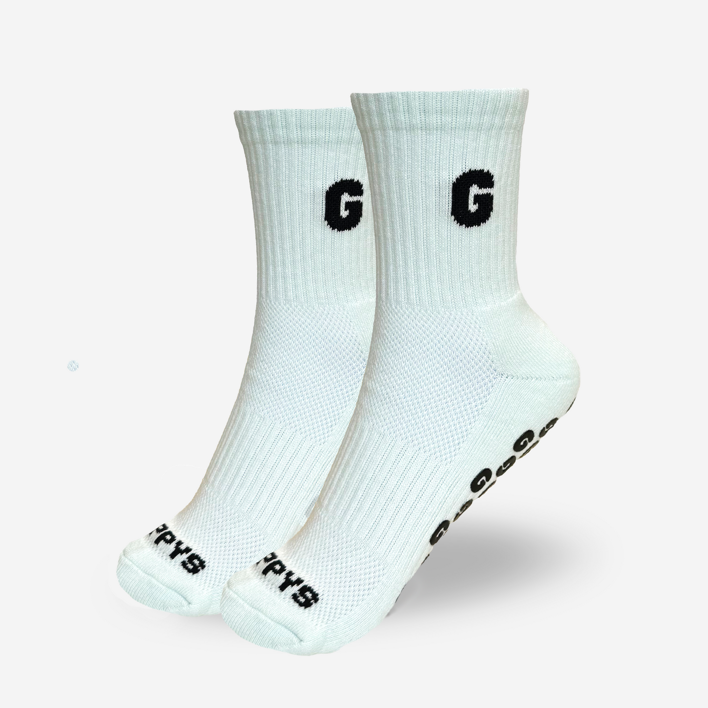 Seafoam Crew Ghrippys | Studio Grip Socks